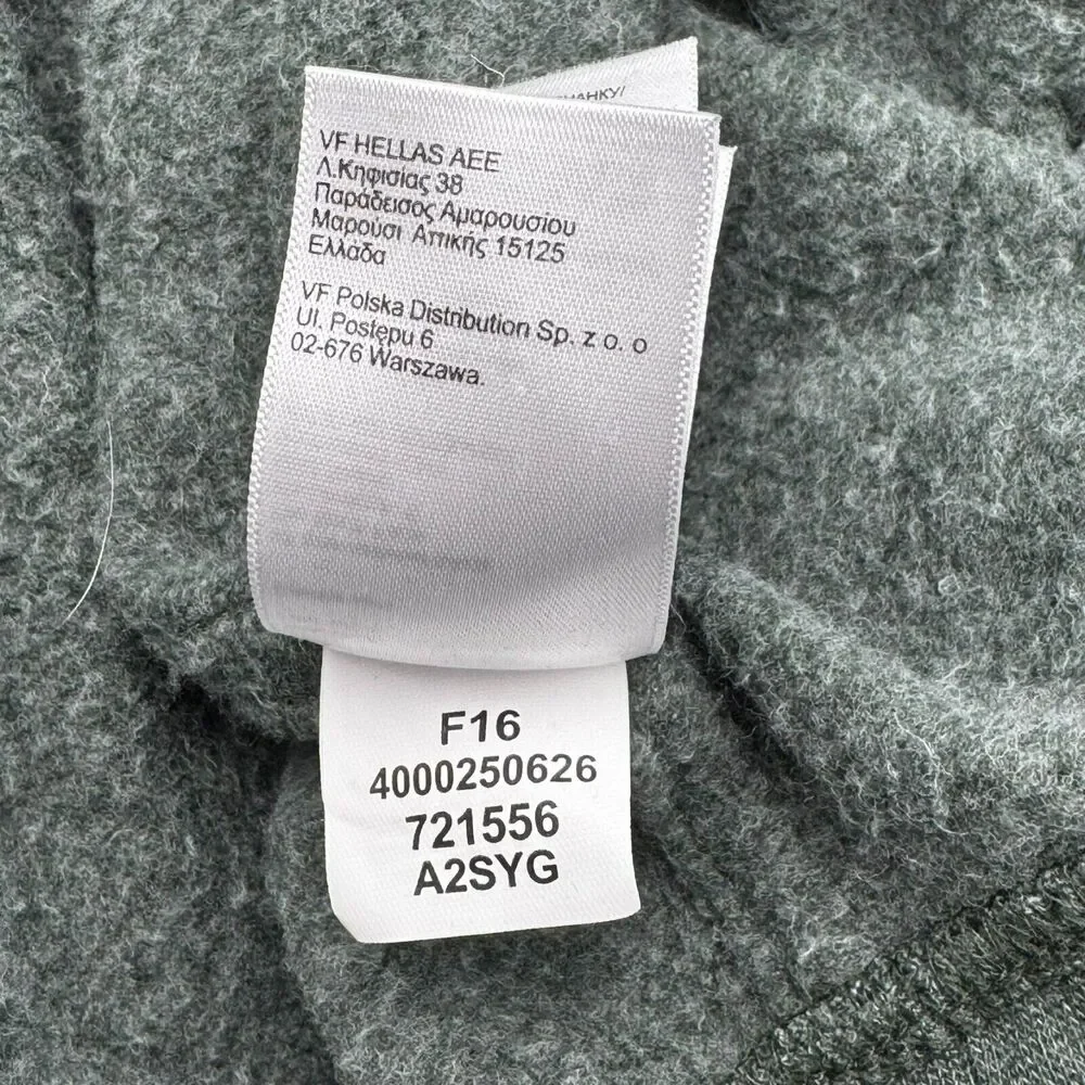 THE NORTH FACE Men's XXL Green‎ Pullover Sweatshirt Hoodie Camo Logo Pocket
